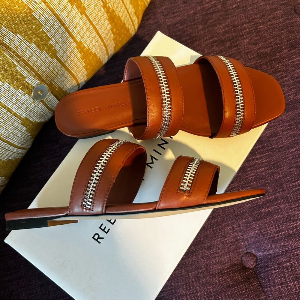 Rebecca Minkoff NIB Leather Sandals - Picture 2 of 6